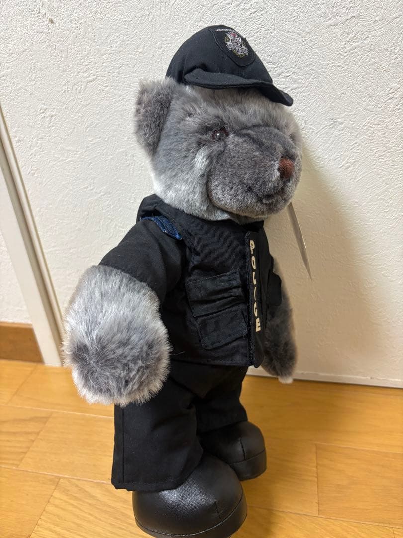 警察ぬいぐるみ　メルボルン　特殊部隊バージョン