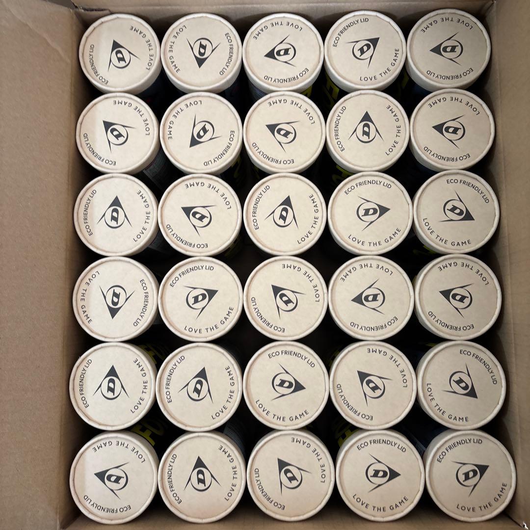 ダンロップ 硬式テニスボール フォート 2球入×30ボトル(60球) 2箱