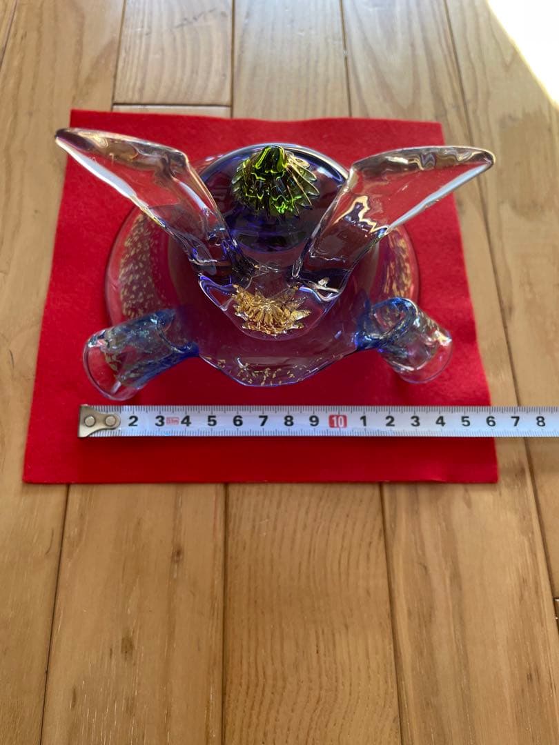 五月節句　クリスタルガラス　兜