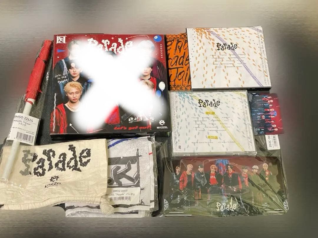 まとめ売りMAZZEL vivid carnival paradeCD特典グッズ