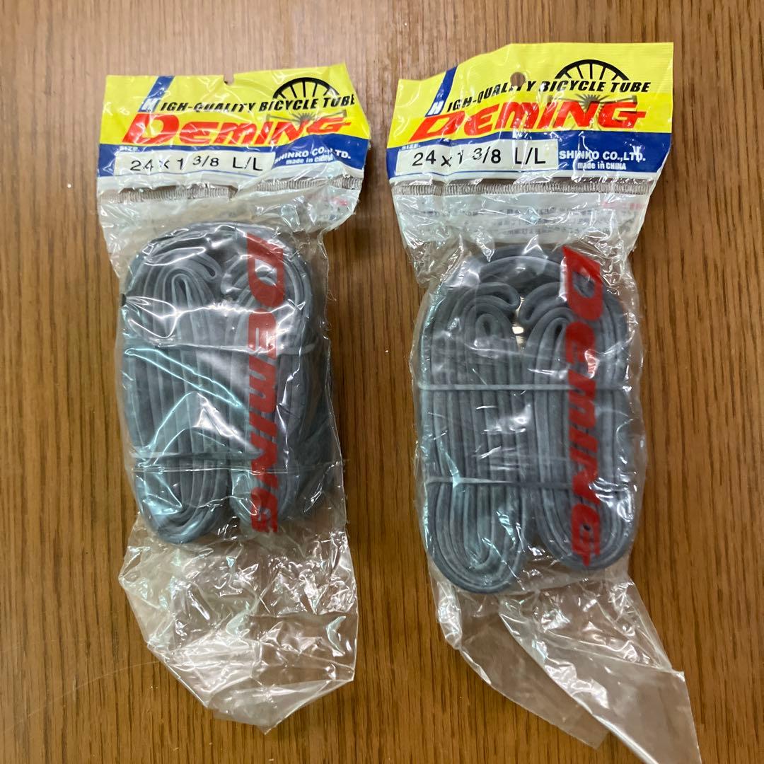 自転車のタイヤ4本チューブ色々