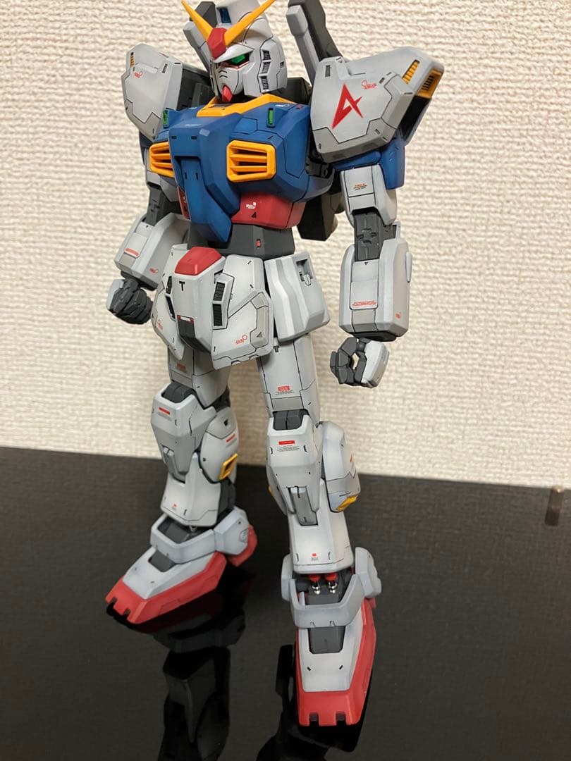 【最終値下】MGガンダムマークII ver2 アムロ機　改修全塗装完成品