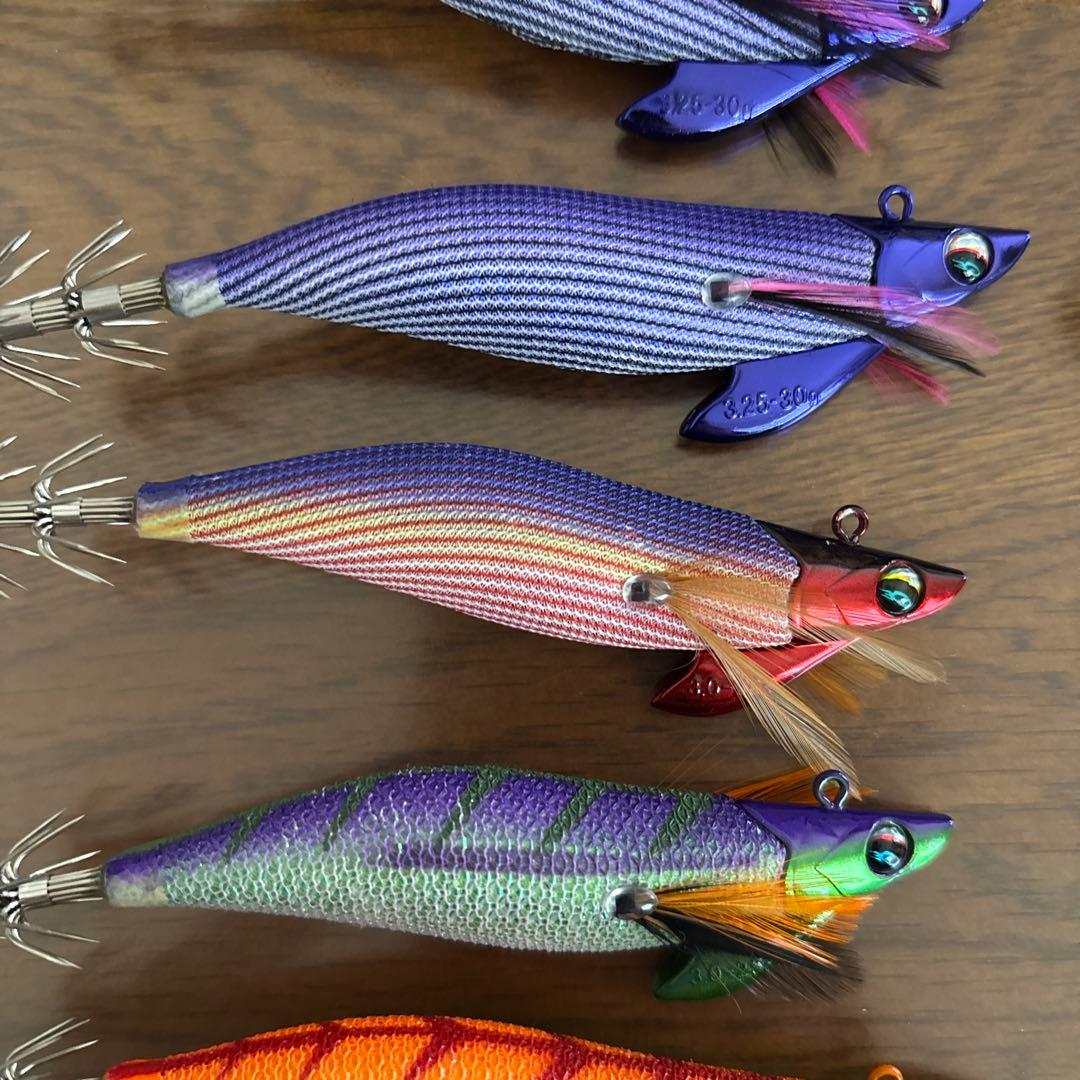 ティップラン用エギ　エメラルダスボート2とボート1