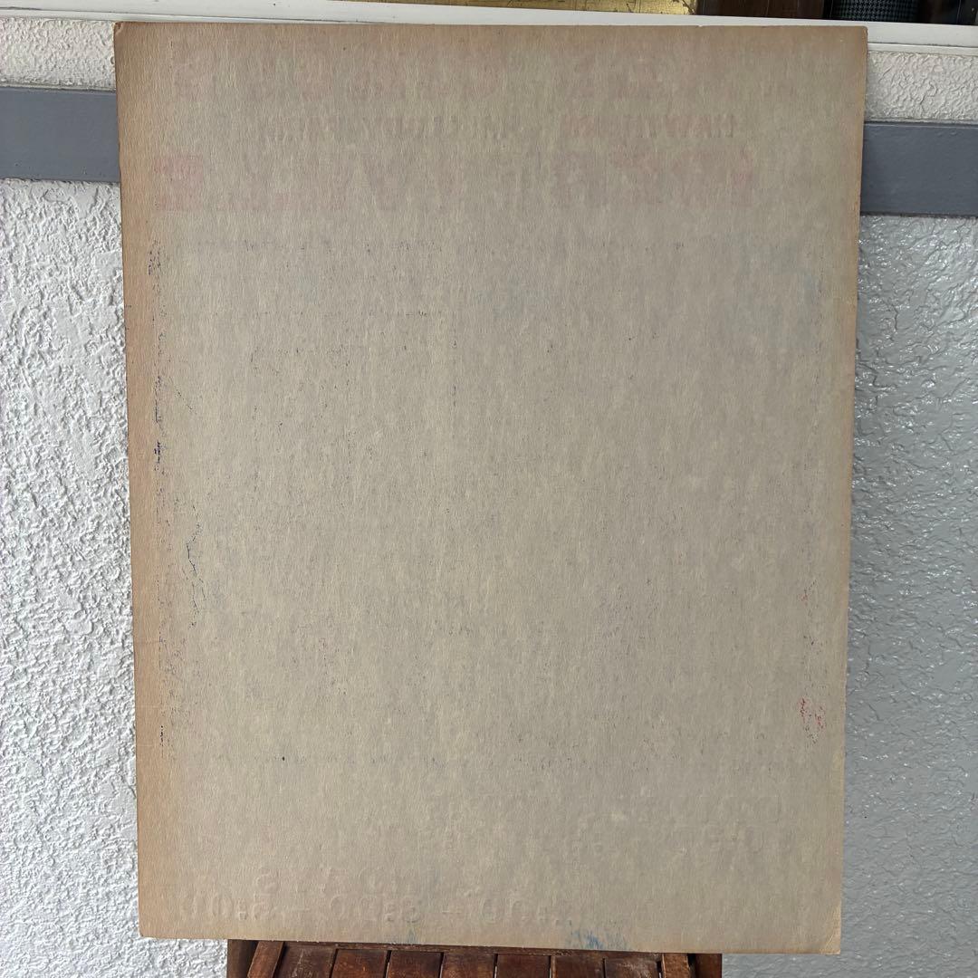 レア！BIG 50s〜アメリカアンティーク実物サーカス広告SHOWヴィンテージ