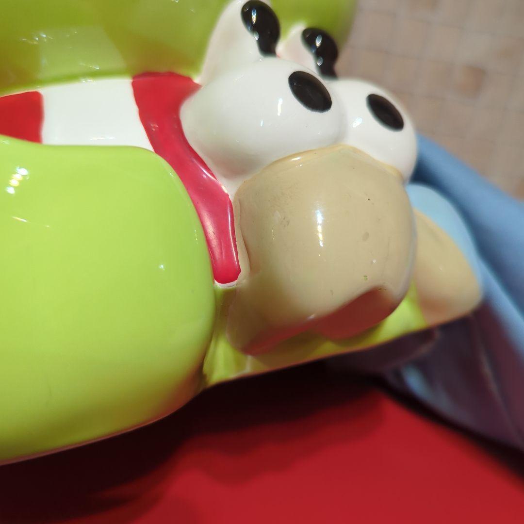 SANRIO・サンリオ・けろけろけろっぴ・当時物・陶器・貯金箱・大きめ・単品