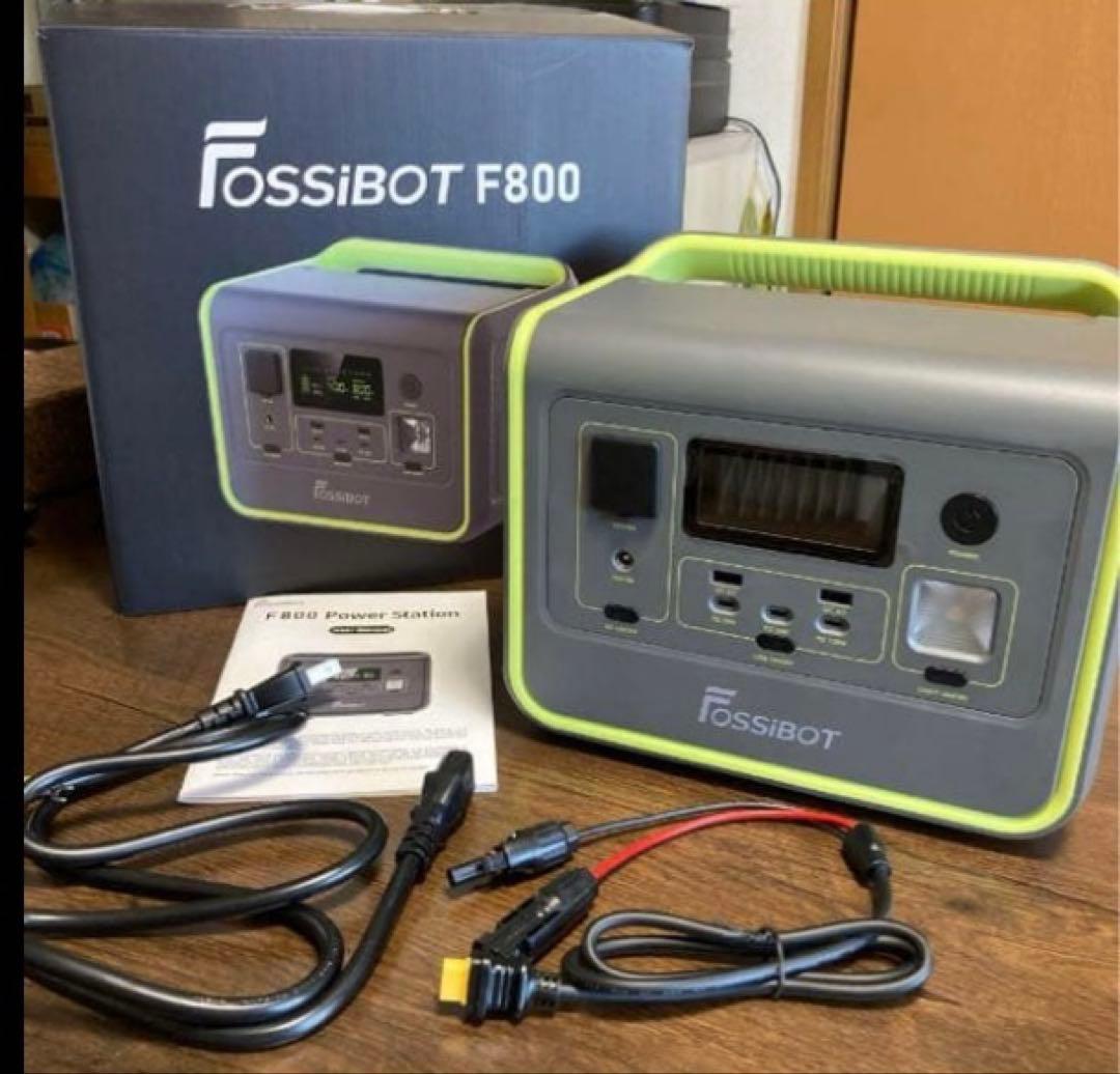 ✨新品❗️✨【FOSSiBOT 】ポータブル電源 512Wh 800W ／グリーン