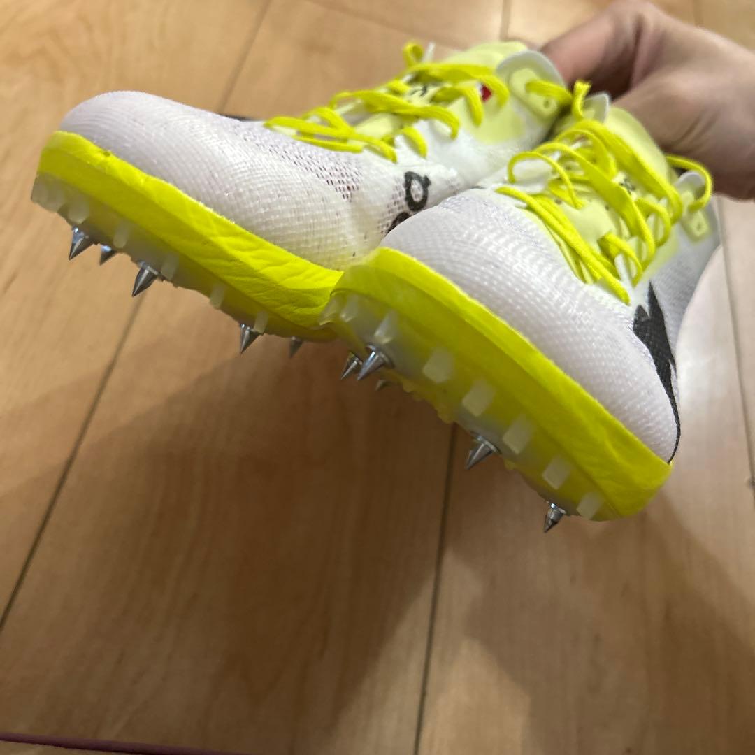 On CITIUS2スパイクシューズ ホワイト/イエロー