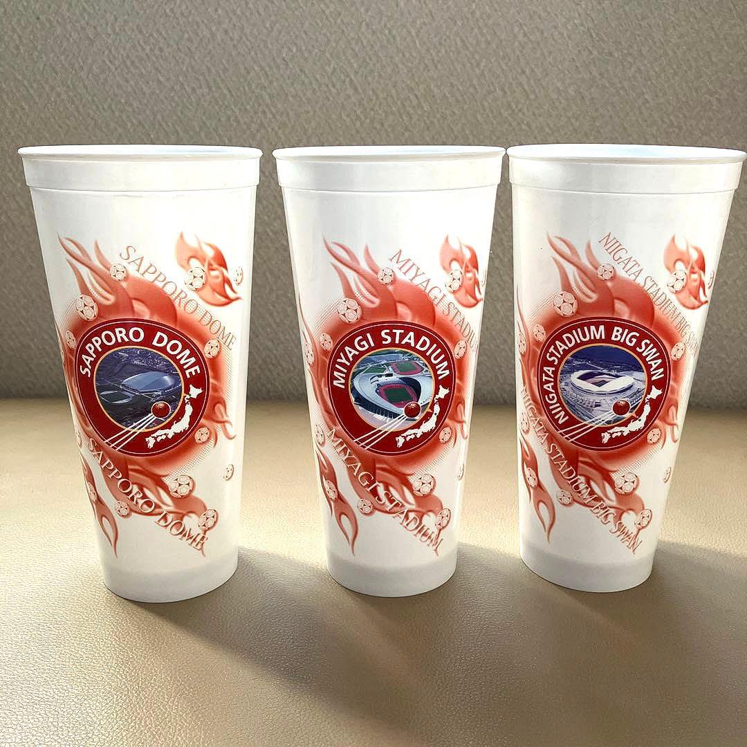 【未使用】2002 FIFAワールドカップ競技会場カップコンプリート10個セット