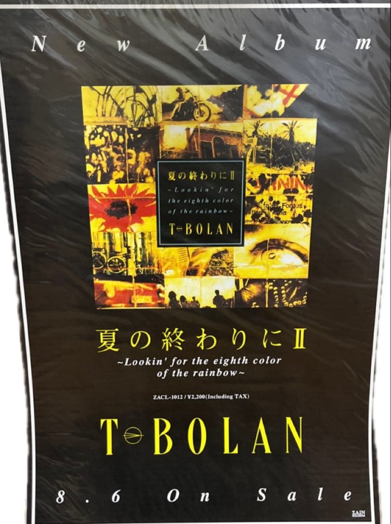 T-BOLAN 告知ポスター8枚セット 出品今週中まで。