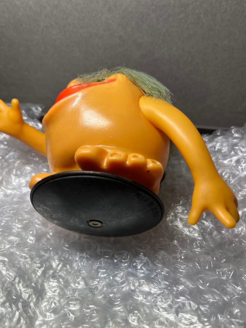 昭和 レトロ 当時物 グルッパー ネジ巻き玩具 ソフビ 人形 フィギュア　箱付き