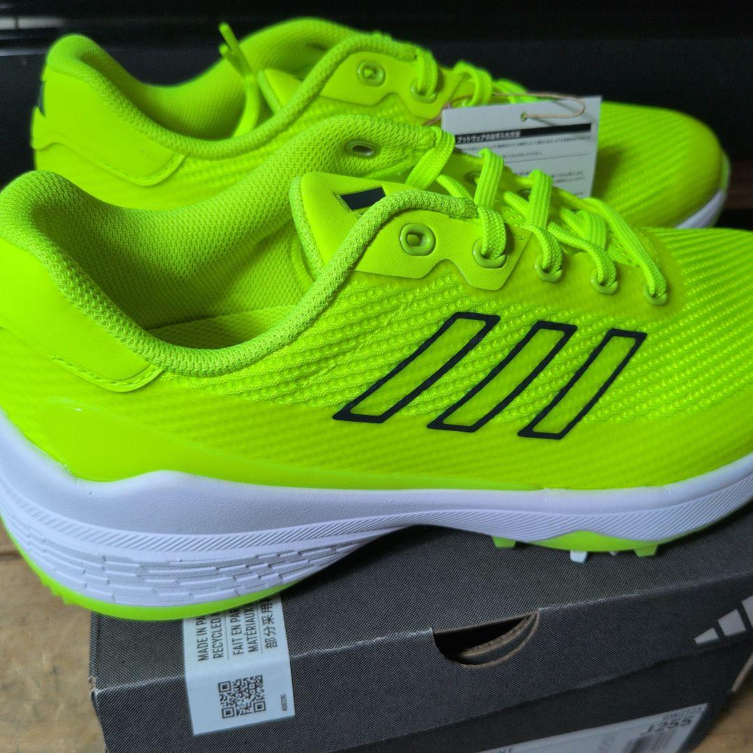 新品　adidas ZG23 VENT ゴルフシューズ 25.5cm　イエロー