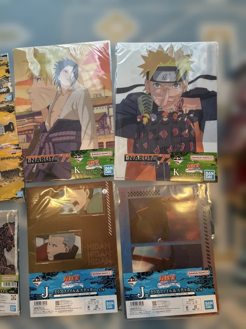 ナルト一番くじ　ラストワン賞　ナルト妖狐の衣六本目下位賞おまけ付き