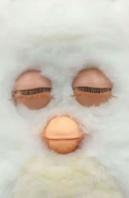 パネル　美品　ファービー2　スノーボールホワイト　英語版　箱あり