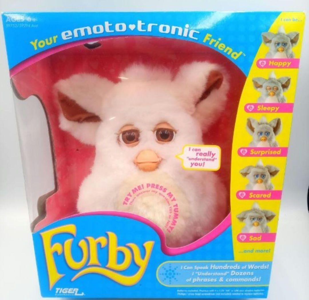 パネル　美品　ファービー2　スノーボールホワイト　英語版　箱あり