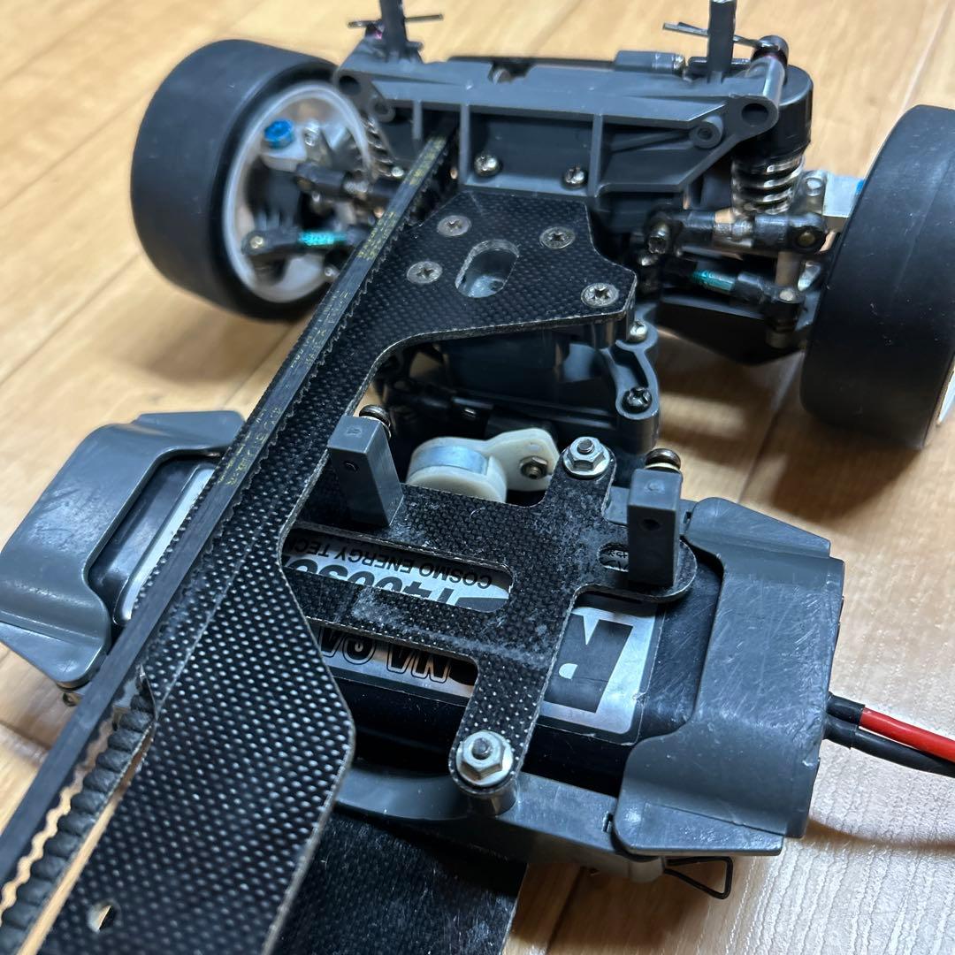 タミヤ　TA03R シャーシ　オプション FRP ダブルデッキ仕様