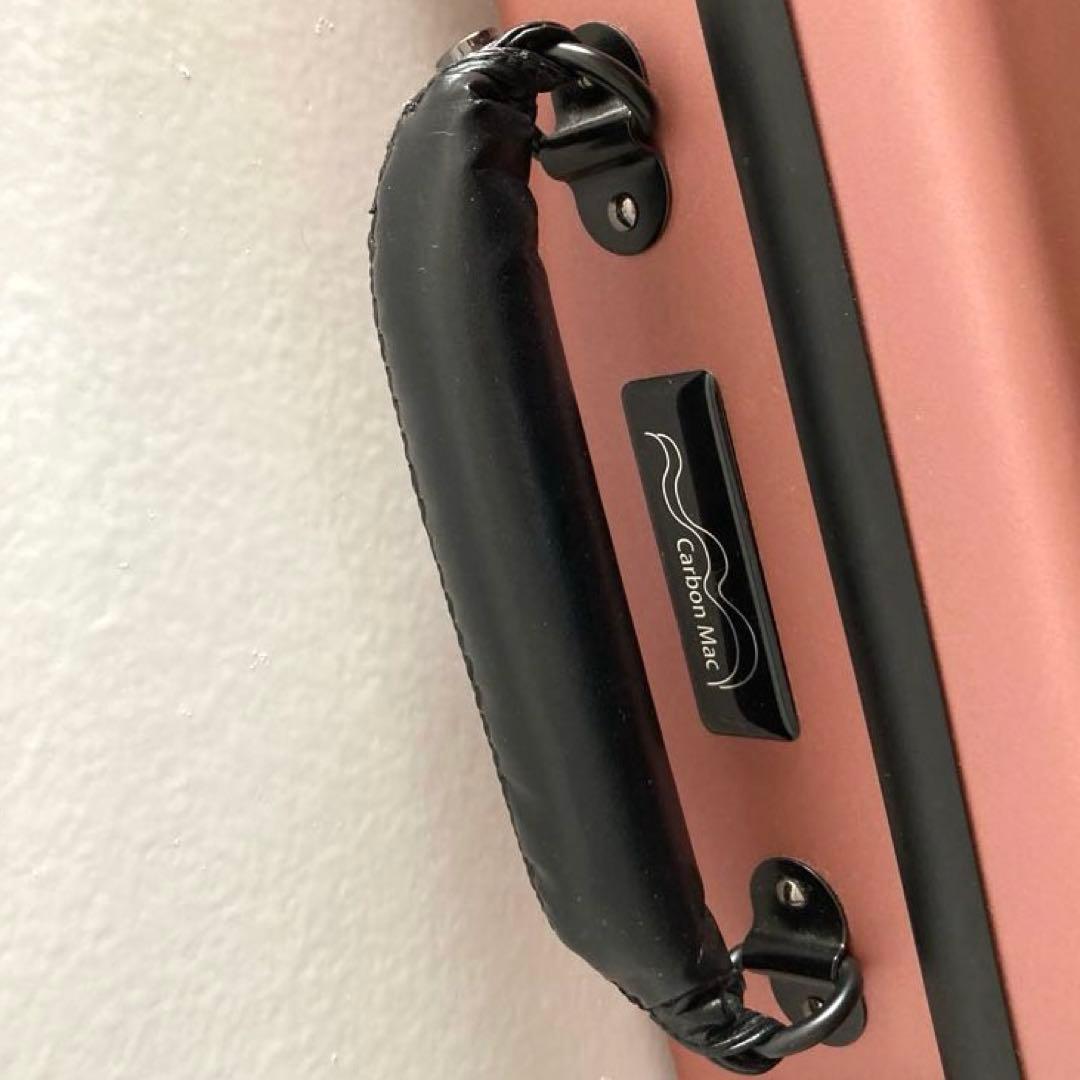 写真追加ヴァイオリンケース】カーボンマック CFV-2S サテン ピンク 4/4