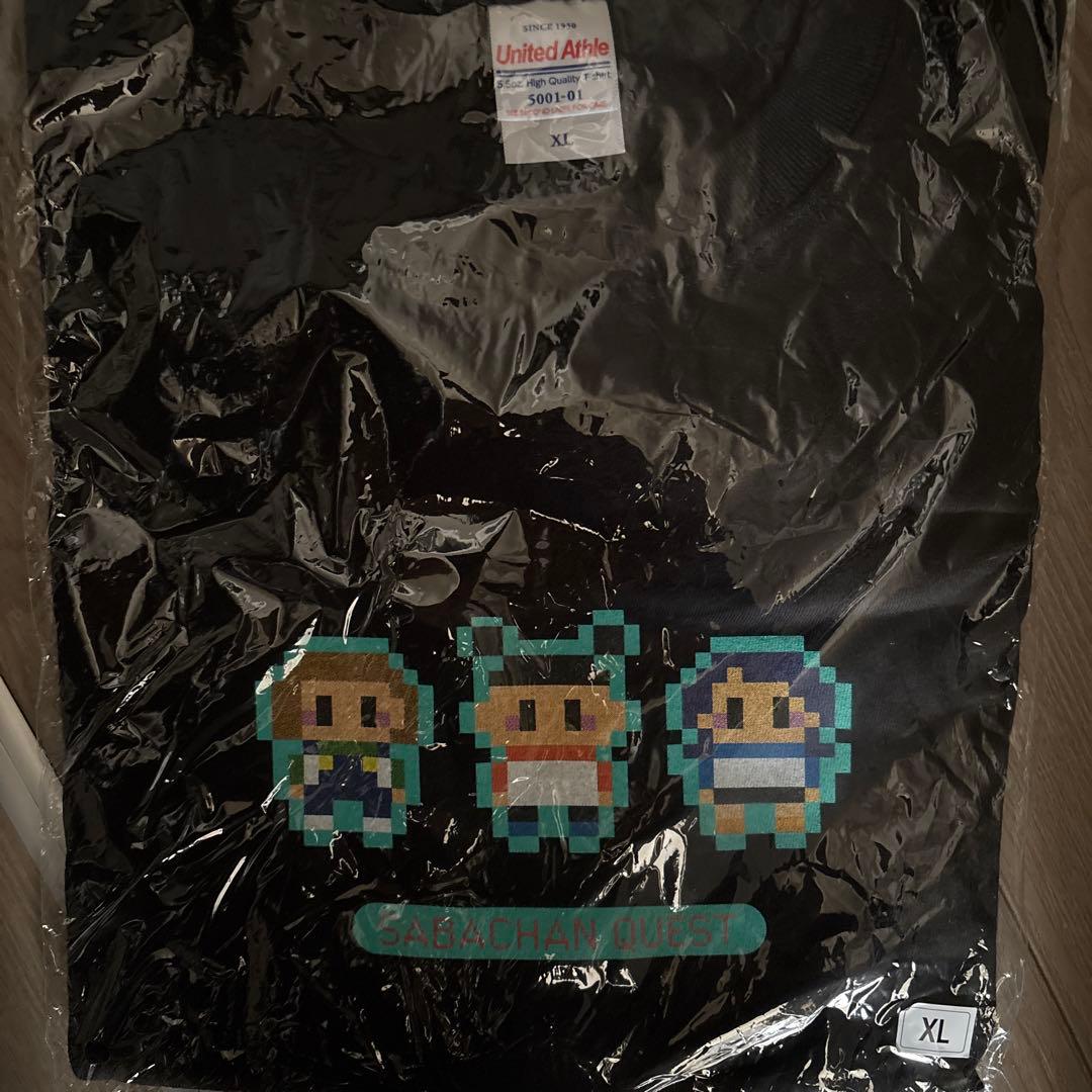 【新品未開封】サバチャンクエスト Tシャツ 黒　XLサイズ