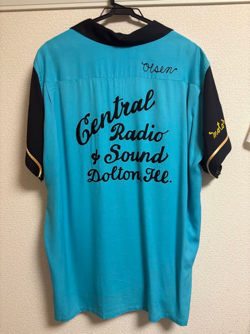 t*読様 Hilton bowlingshirt 50s