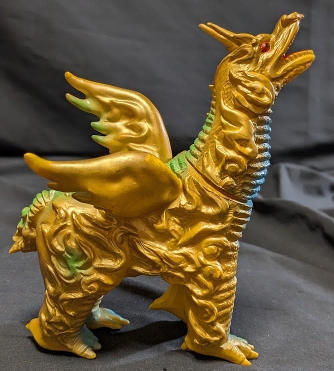 ドドンゴ黄色成型「ウルトラマン」登場怪獣（ブルマァク復刻）ソフビフィギュア