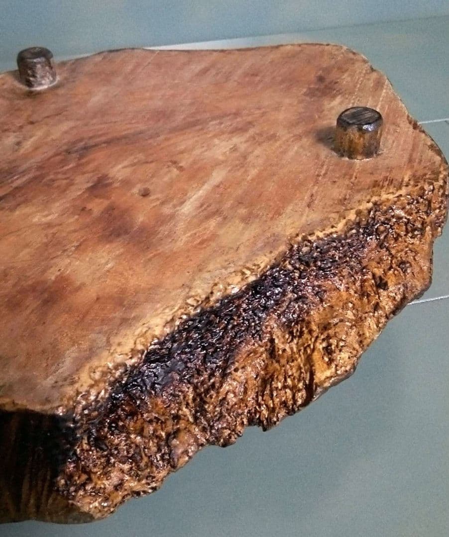 盆栽台　花台　飾り台　置物　一枚板