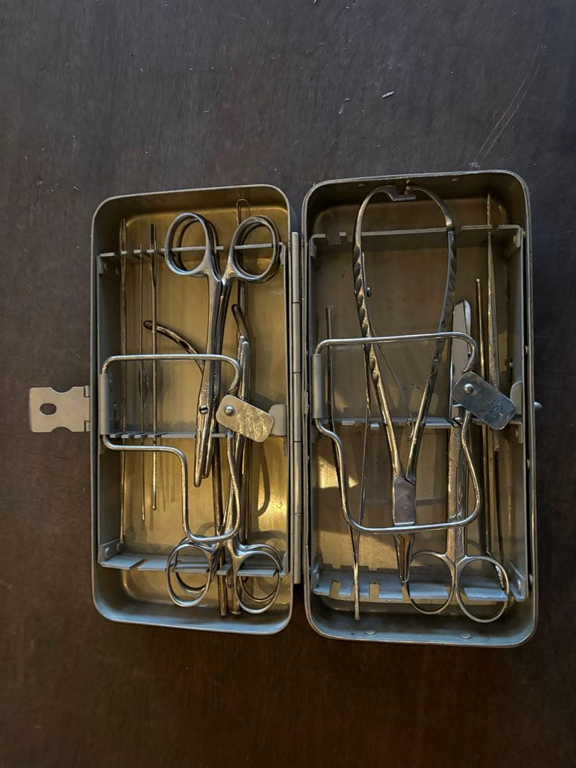 レ*ド様 ④ 旧日本軍 携帯外科器 野戦手術器 軍医 手術セット ミリタリー