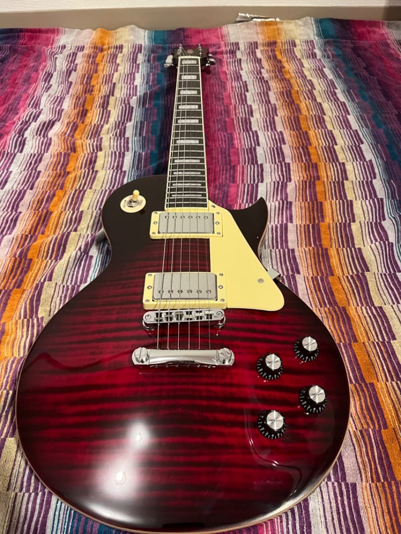 ギター GROTE Green LP Style llic Paints Sol