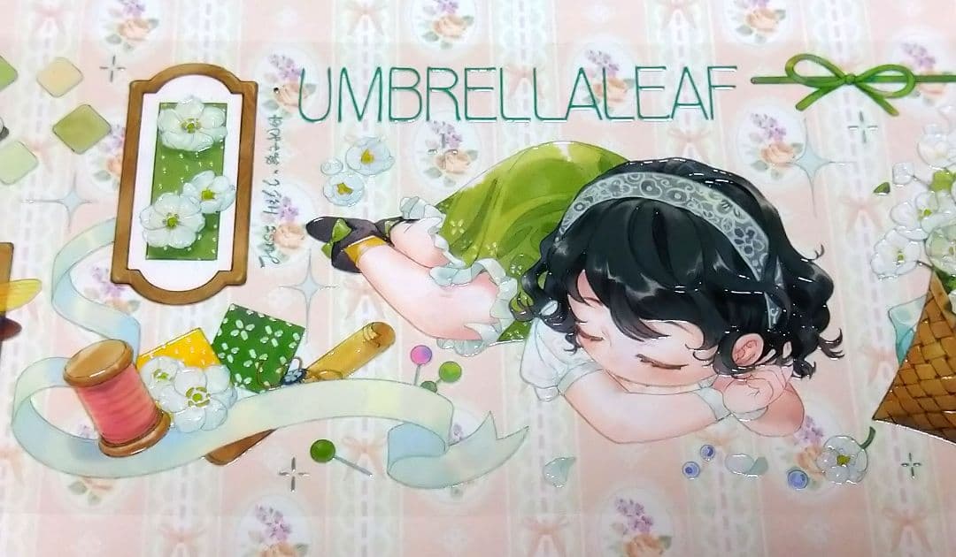 J657＃山荷叶呀(晶透)studiovi切り売り海外人物マステ女の子