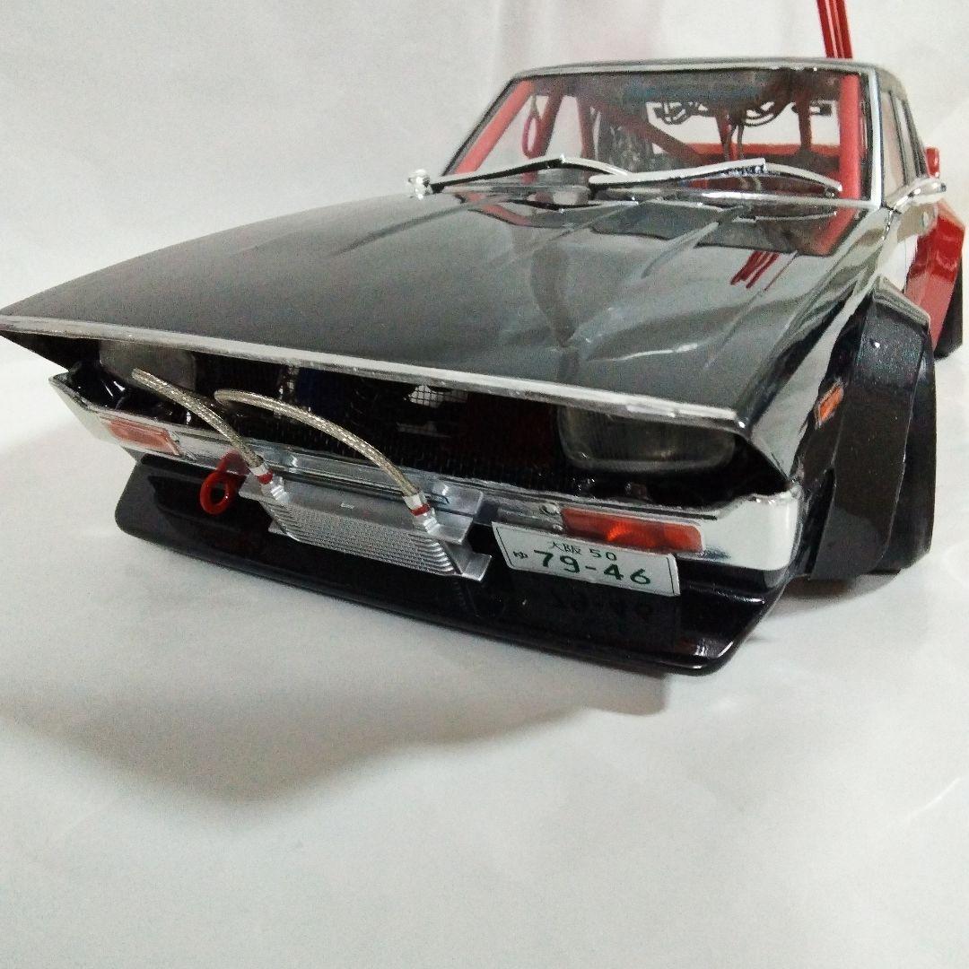 カスタムラジコンカー 黒赤ツートン（ケンメリ）