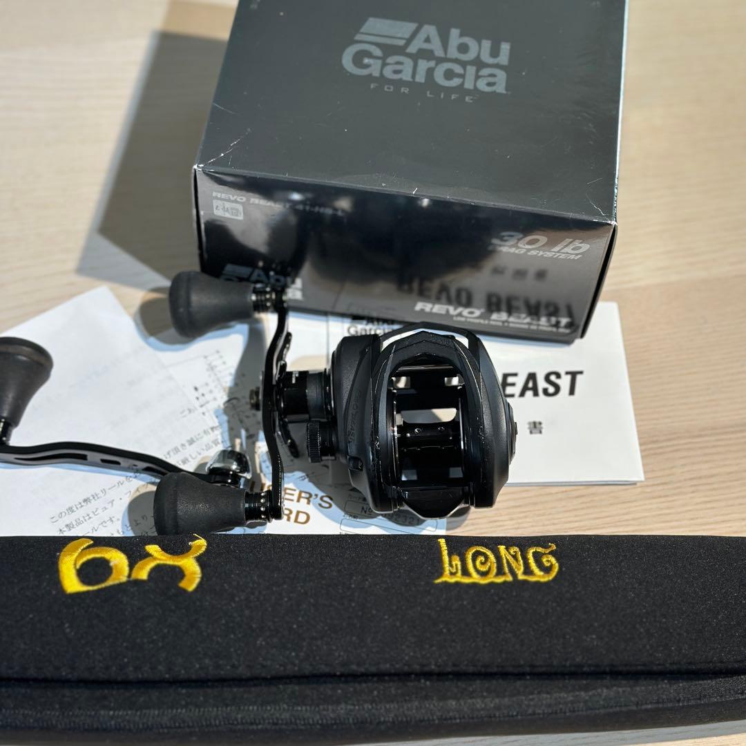 レボ・ビースト41 HS-L 左巻きキャスティングパックロッドセットまとめ売り