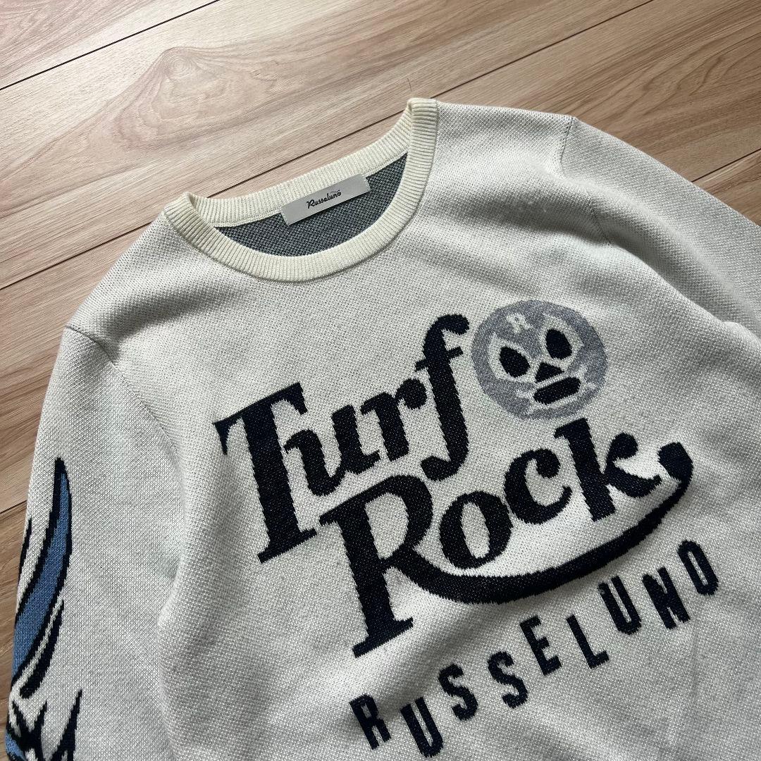 Russeluno ラッセルノ　ニット　セーター　メンズ　ゴルフ　マスク　4