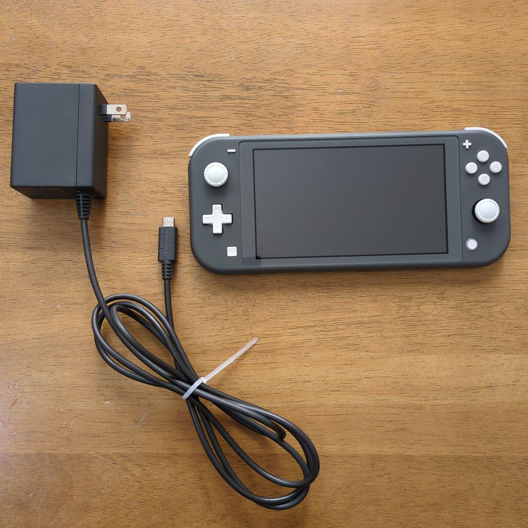 【ジャンク】Nintendo switch lite グレー