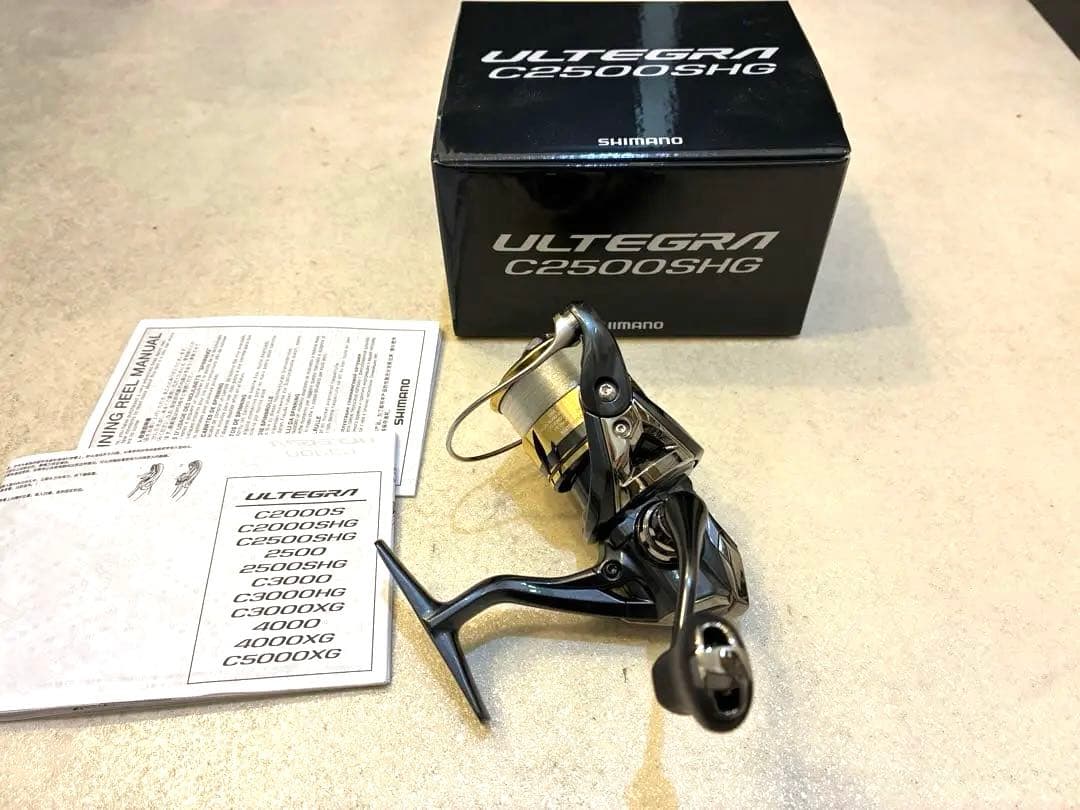 シマノ　25 ULTEGRA アルテグラ　C2500SHG スピニングリール