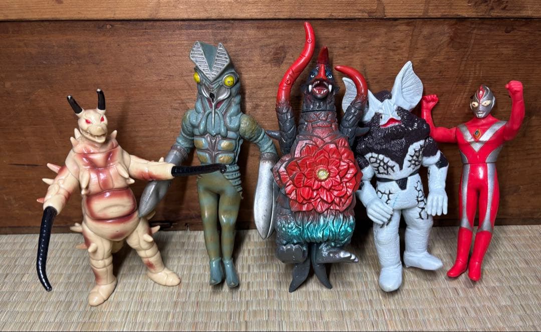 当時物 ウルトラマン 怪獣 ソフビ 22体 昭和/平成初期 フィギュア