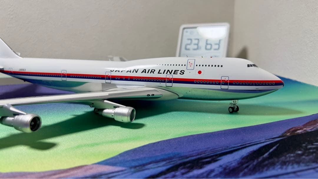 【新品】 1/200 日航 JAL B737-300 JA8163