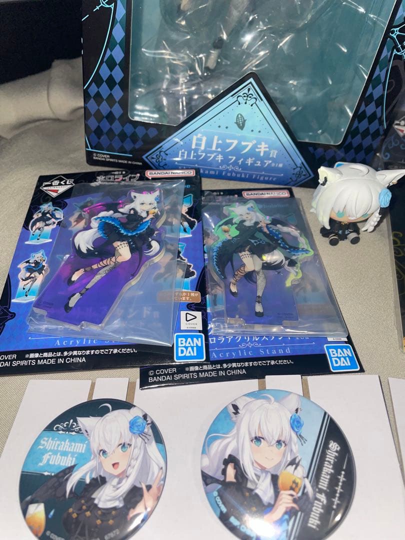 ホロライブ 一番くじ 白上フブキ フルコンプリート１０種SET