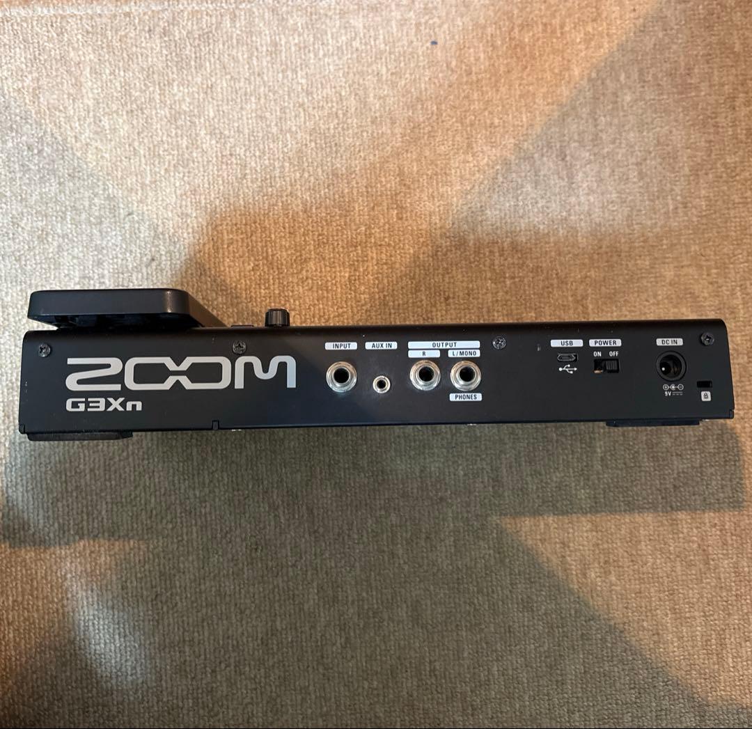【通電確認済み・初期化済】ZOOM G3Xn マルチエフェクター（アダプター付）