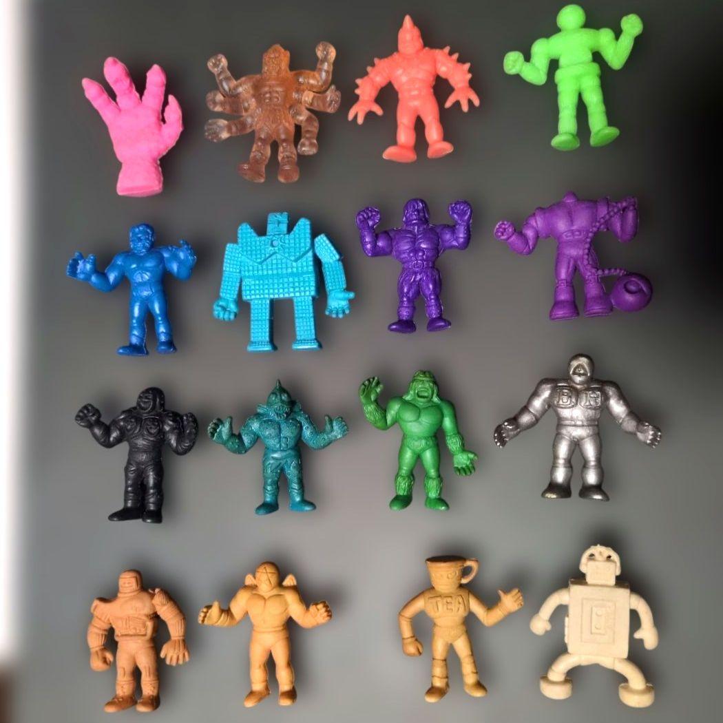 キン肉マン　キン消し　キンケシ　クリア　王位　激レアカラー　蛍光　珍色　消しゴム