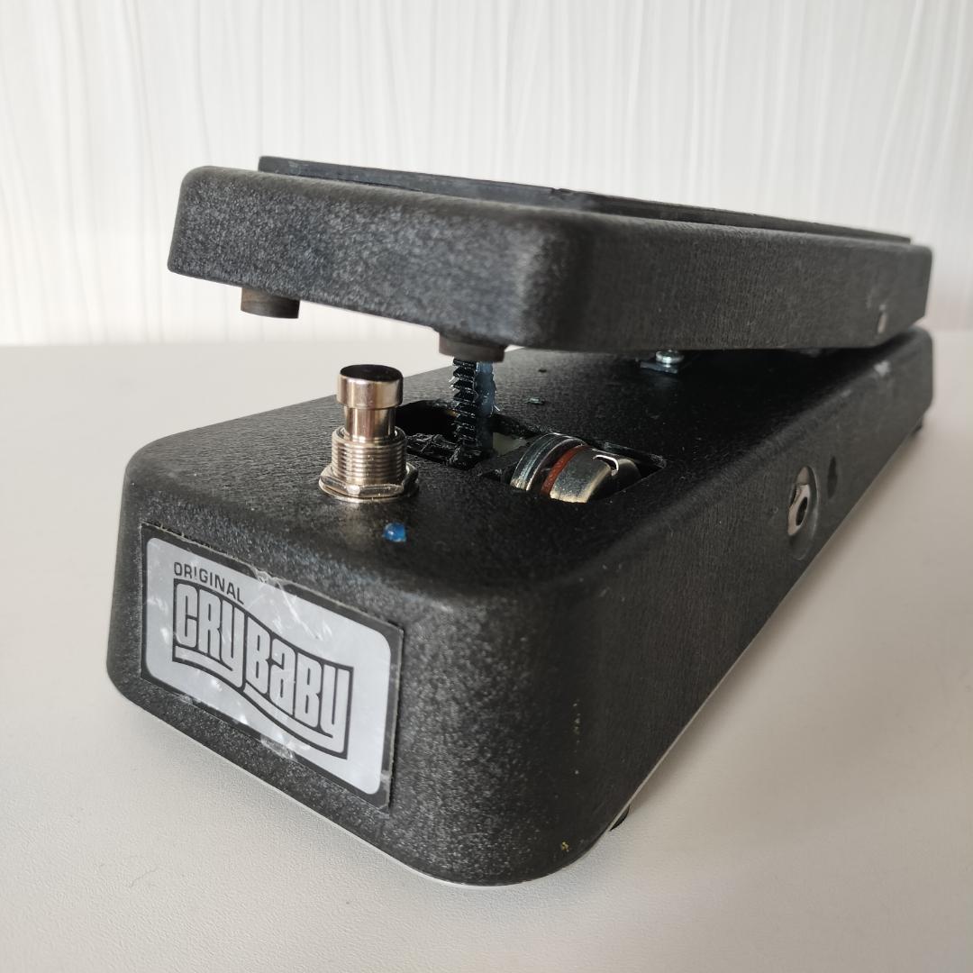 CRY BABY GCB-95トゥルーバイパス化 Blue LEDモディファイ