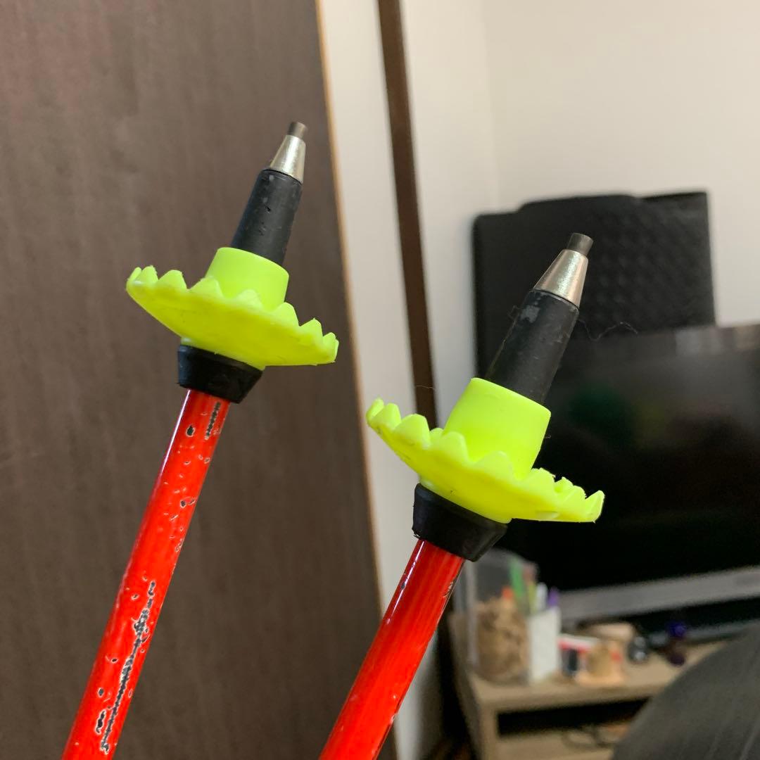 LEKI WC COMP スキー用ストック　117cm ＋sinano ストック