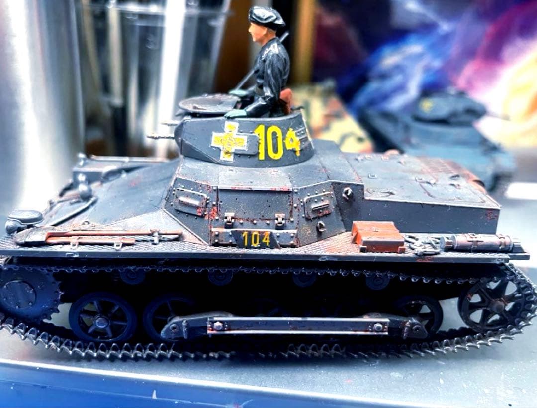 タミヤ1/35ドイツ1号戦車　完成品