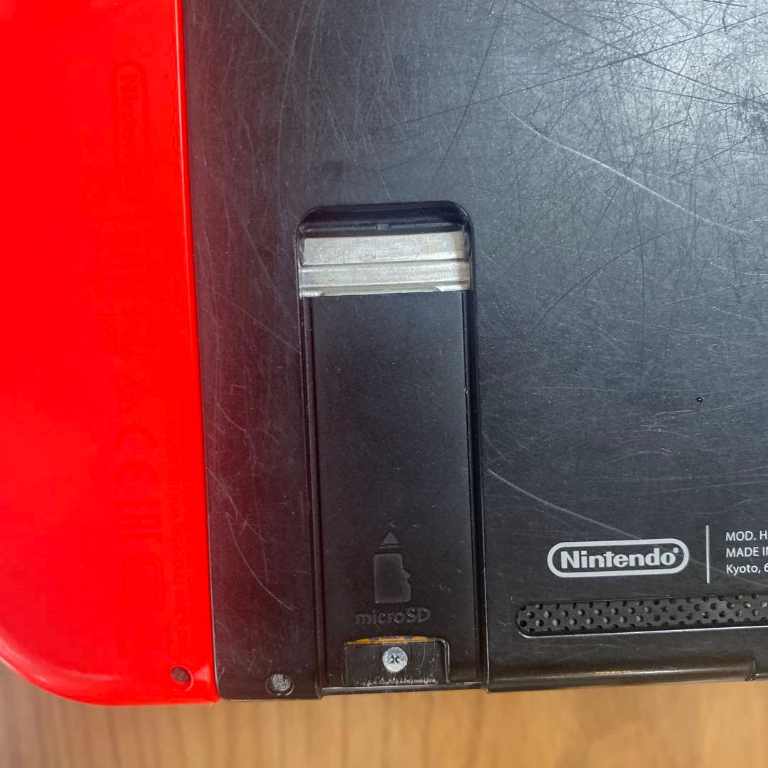 Nintendo Switch 本体 赤/青 64GB microSD付き