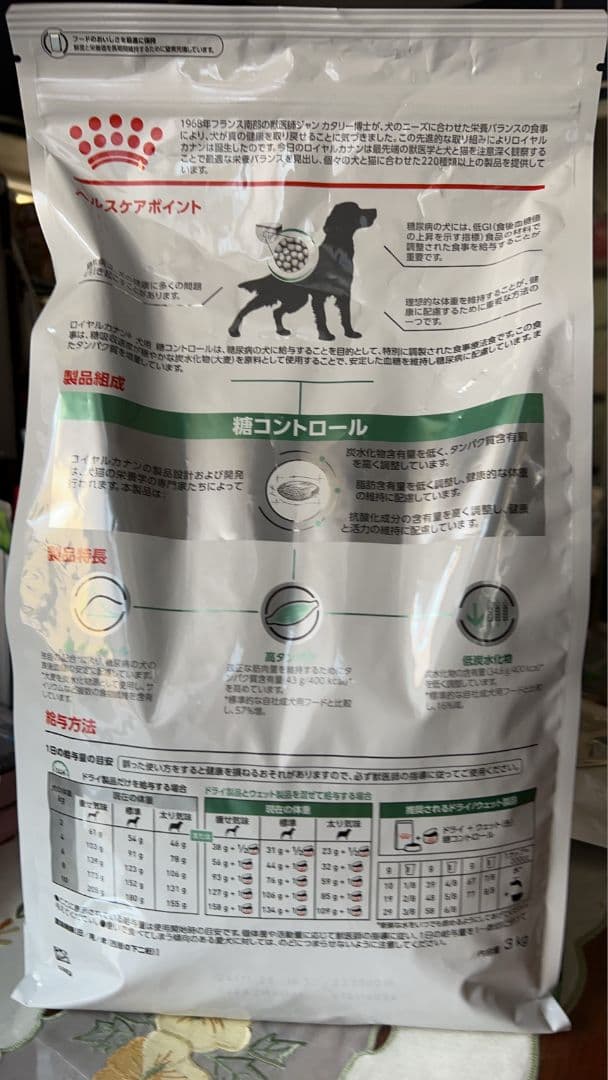  CANIN 糖コントロール 3kg