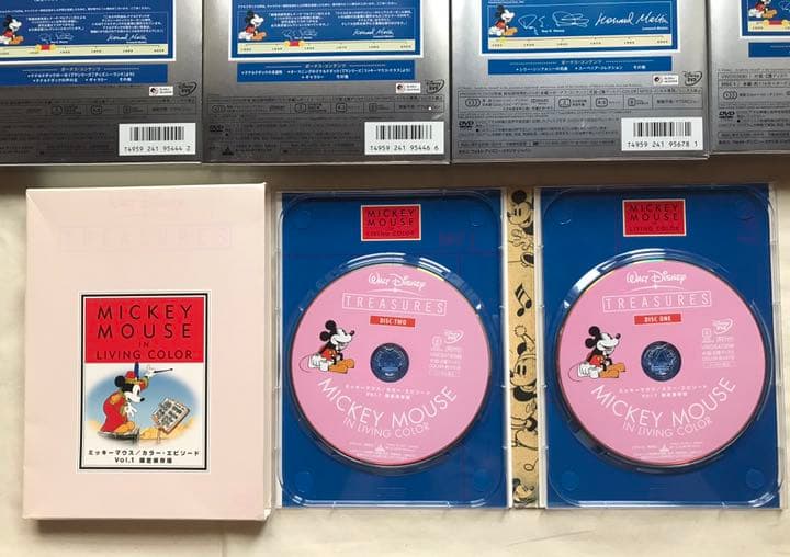 ミッキーマウス オズワルド ドナルド シリーシンフォニー 初回限定生産保存版