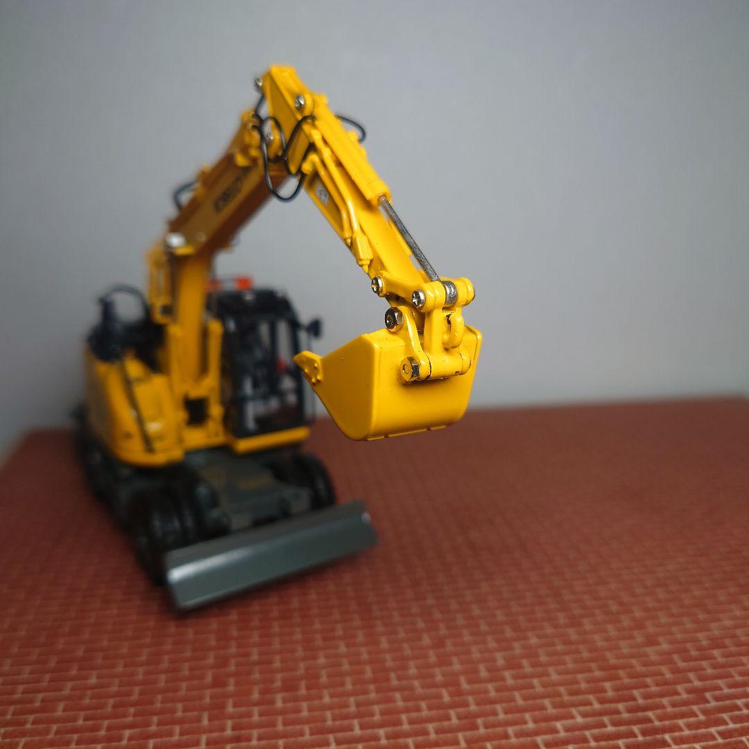 KOBELCO ED160W ホイール式ショベル(1/50)カスタム SK135