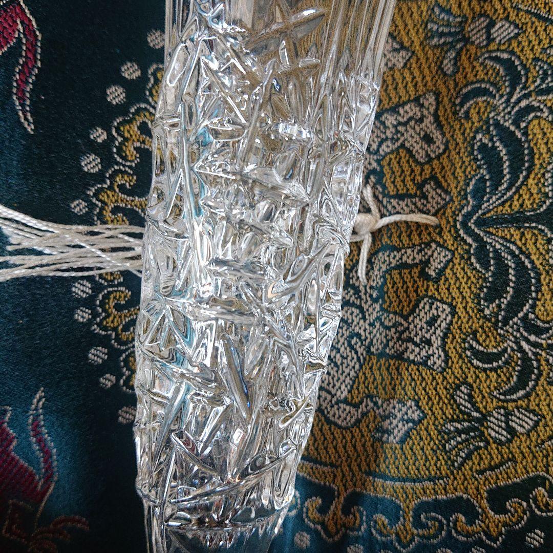 KAMEI CRYSTAL クリスタル花瓶 日本製一輪挿し