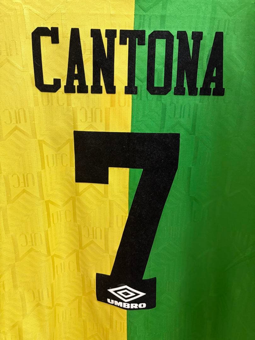 【正規品】マンチェスターユナイテッド 92-93 3rdユニフォーム カントナ