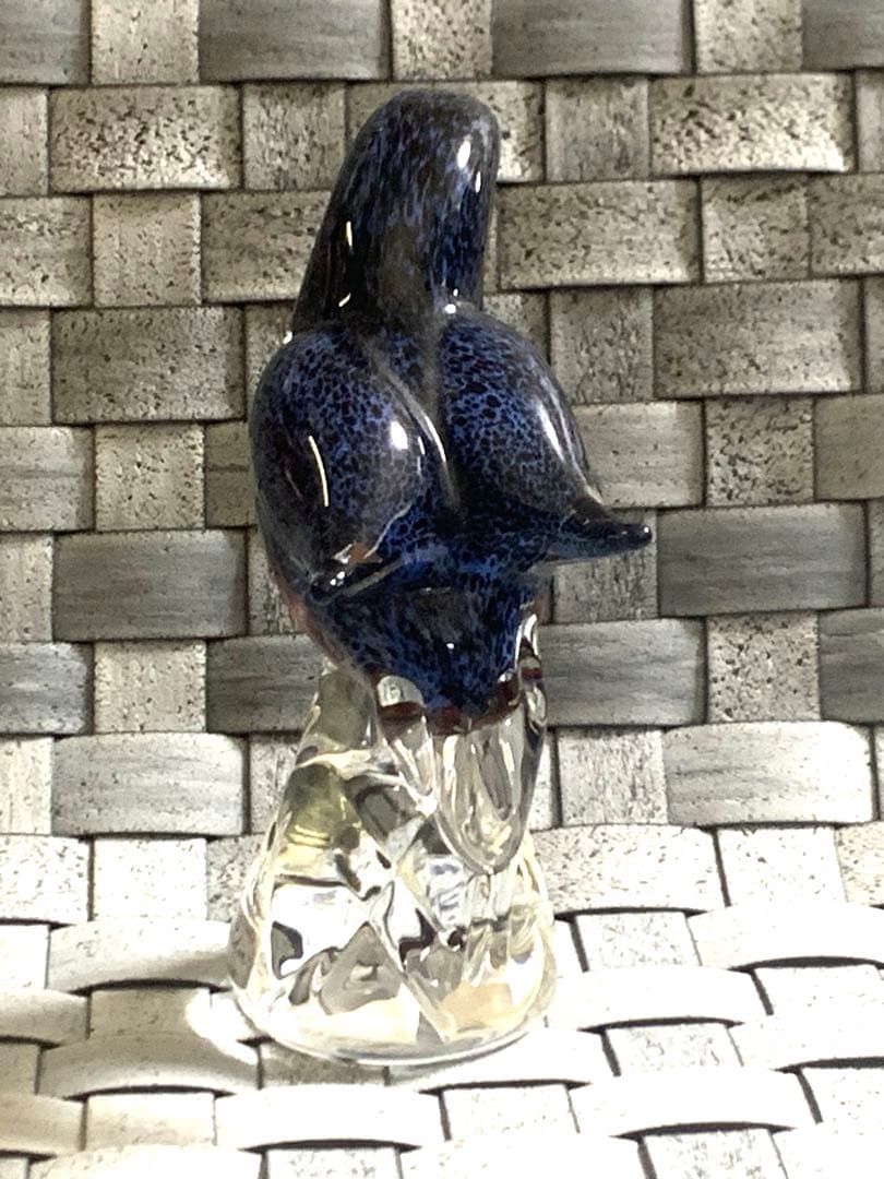 MaRcolinマルコリンART CRYSTAL 鳥　ハンドメイドスウェーデン