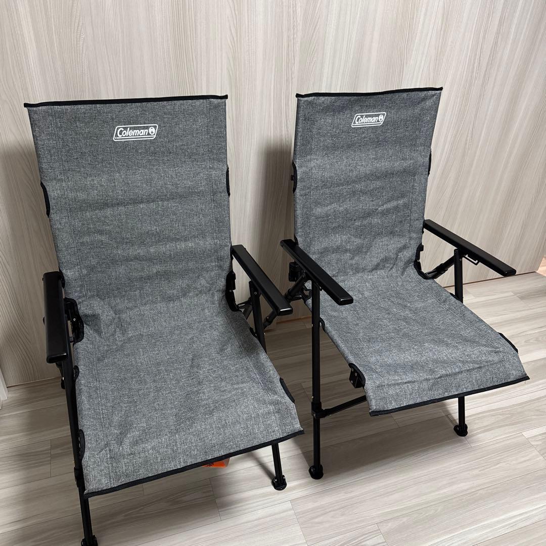 【美品】コールマン レイチェアNX18 Coleman ヘザーグレー 2セット
