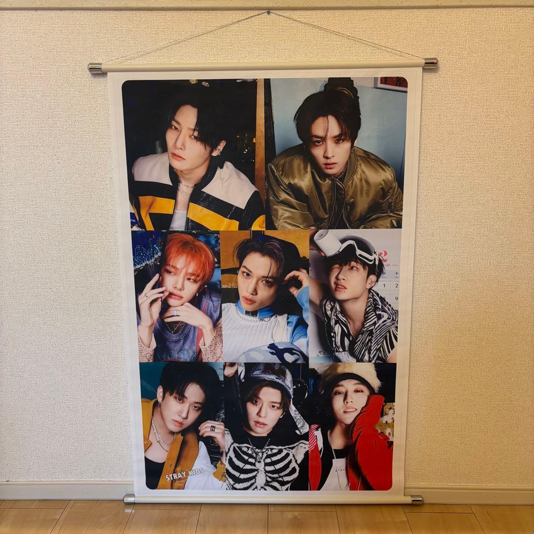 【期間限定値下げ】ストレイキッズ／特大タペストリー／6本セット