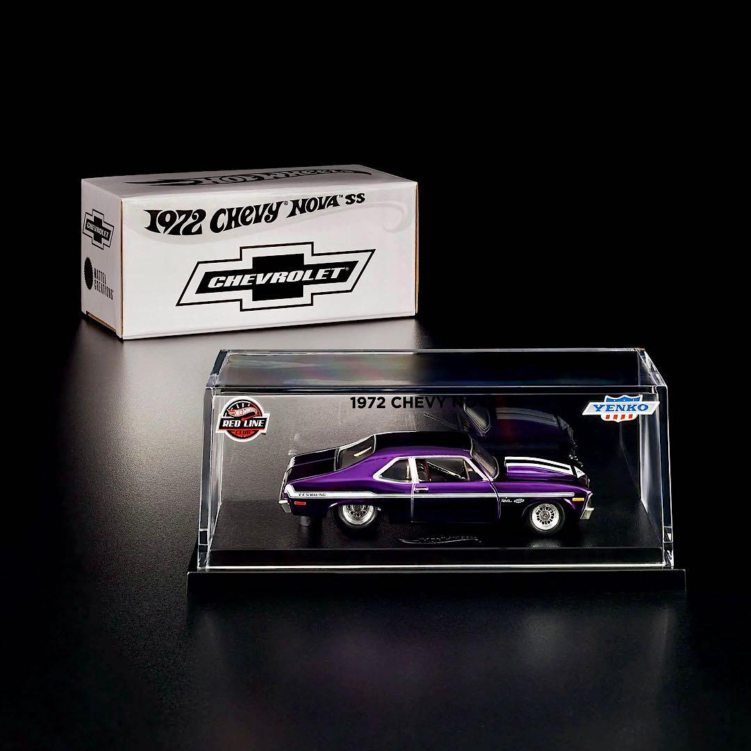 ホットウィール【RLC】1972 Chevy Nova SS シボレー ノヴァ